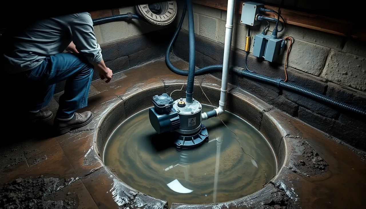 Crawl Space Sump Pump Installation and Repair in Denison